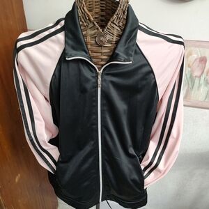 Oleg Cassini Zip Mock Neck Sports Jacket W/Zip Pockets Lightweight XL VGUC